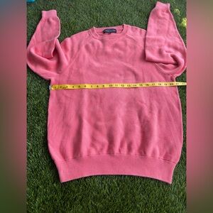 Pebble Beach Coral Crewneck Sweater
